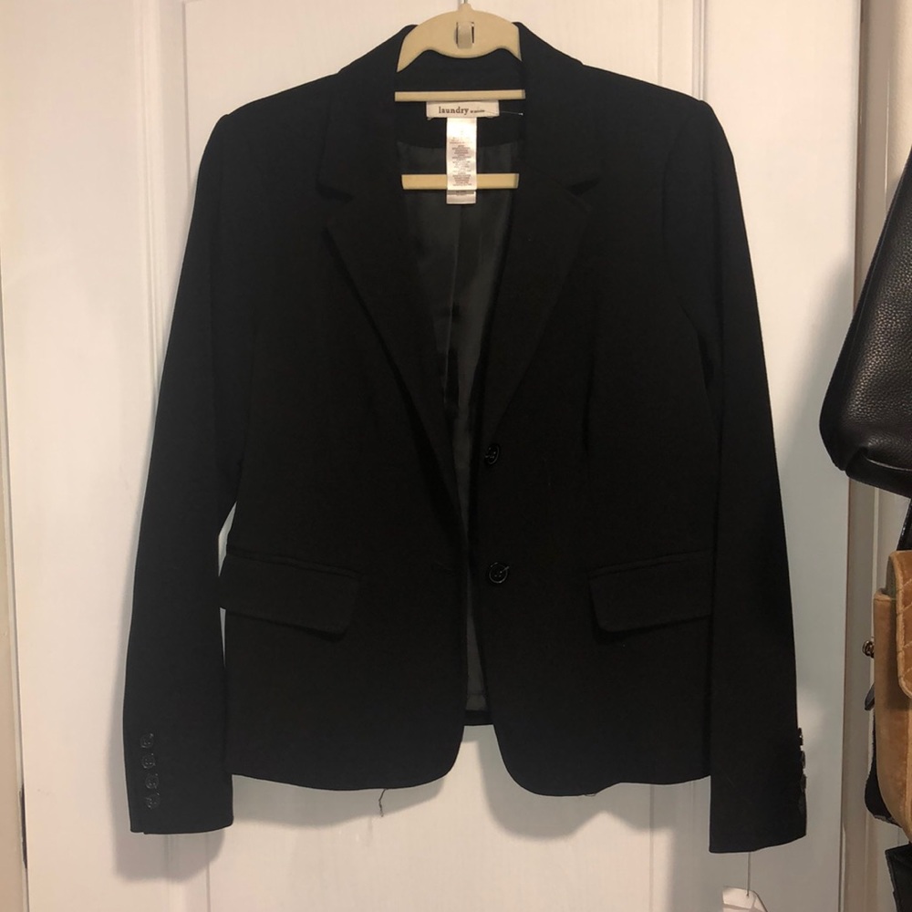 Laundry blazer black size 10 brand new